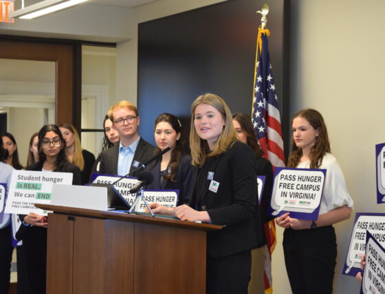 Virginia Students Advocate for Hunger-Free Campuses